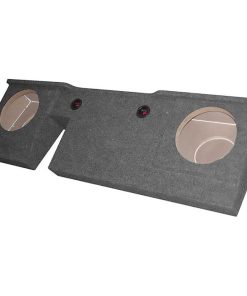 Empty Woofer Box Ford X-Cab 2004 - 2008; Dual 12";,1