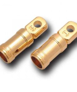 2 Pk Ring Terminal Audiopipe Screw Type 4Ga.X3/8",1