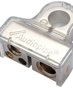 Battery Terminal Audiopipe Negative - Platinum Finish