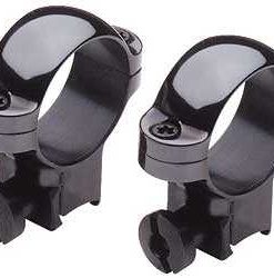 Burris Med 1" .22 Rings Dlx Steel Bk