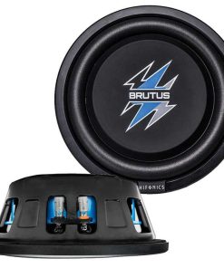 Hifonics 8" Brutus Series Shallow Subwoofer  400W Max 4 Ohm Dvc,1