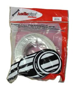 Speaker Wire 12Ga 100' Clear Audiopipe Poly Bag