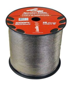 Speaker Wire Audiopipe 16 Ga 1000' Clear