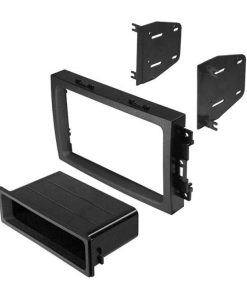 Fits Select 2004-08 Chrysler Dodge Jeep That Have  Built-In Navigation. Double Din W/Pocket.