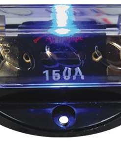 Fuseholder Anl Audiopipe Blue Led; Platinum