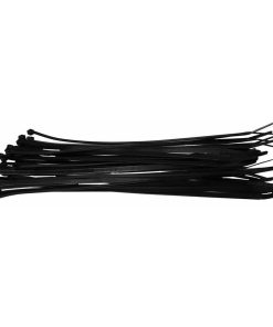 Wire Ties 4" Black Nippon 100Pcs,1