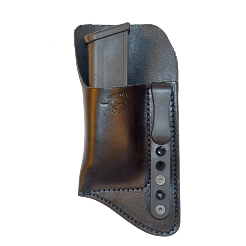 Single Mag Concealment Pouch IWB Leather-CTAC-SINGLEMAGLEATHER