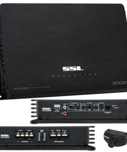 Sounstorm Mosfet 2Ch 2000W Power Amplifier Remote Woofer Level Control