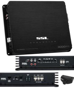 Sounstorm Class D 3000W Monoblock Power Amplifier Remote Woofer Level Control