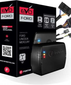 Fortin Remote Start Module & T-Harness Combo For 2007-Up Ford Lincoln & Mazda Standard Key Vehicle
