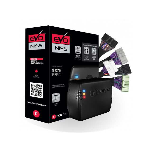 Fortin Remote Start Module & T-Harness Combo For Select Nissan And Infiniti Push-To-Start Vehicles