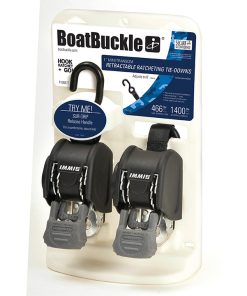 BoatBuckle Mini Retractable Transom Tie-Downs (Pair)