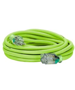 Flexzilla Pro Extension Cord 12/3 AWG SJTW 25ft Outdoor Lighted Plug