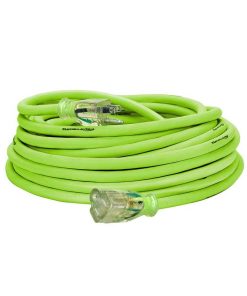 Flexzilla Pro Extension Cord 12/3 AWG SJTW 50ft Outdoor Lighted Plug