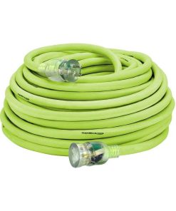 Flexzilla Pro Extension Cord 10/3 AWG SJTW 100ft Outdoor Lighted Plug