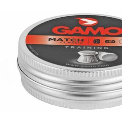 GAMO 250 MATCH PELLTS FLAT NOSE .177