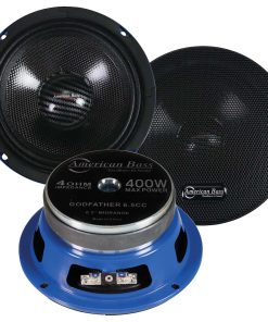American Bass 6.5" Midrange Speakers 400W MAX 4 Ohm (pair),1