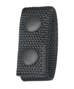 Made in USA  Holds duty belt and pants belt together  Black no-shine snaps