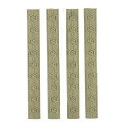 Hexmag Keymod Wedge-Lok Cvr 4Pk Blk