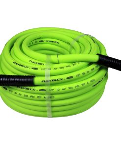 Flexzilla Air Hose 1/2" x 100' 1/2" MNPT Fittings,1