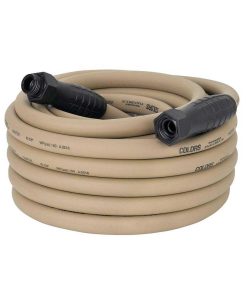 Flexzilla Colors SwivelGrip Garden Hose 5/8in x 50ft 3/4in   11 1/2 GHT Fittings Brown Mulch