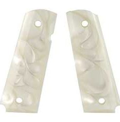 Hogue Grip 1911 Govt Pearl Ambi Wht
