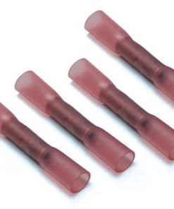 Heat Shrink Butt Connectors 18/22Ga;50/Bag;Red