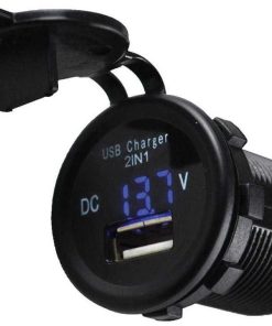 Nippon 12-24V Single Usb With Voltmeter Socket