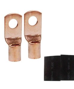 Nippon 4 Gauge Copper Ring Tongue Terminal #1/4