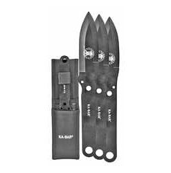 KBAR THROWING KNIFE SET 3 PK W/POUCH