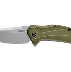 KERSHAW LINK OLIVE ALUMINUM 3.25"