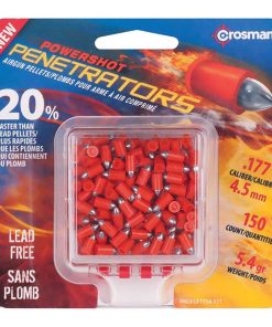 Crosman Powershot Fast Flight Penetrator (Orange).177 Caliber 5.4 Grain 150 Count