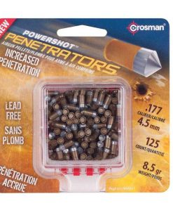 Crosman Powershot Gold Flight Penetrator (Gold).177 Caliber 8.5 Grain 125 Count