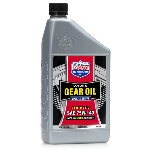 Synthetic SAE 75W-140 V-Twin Gear Oil-LUC-SYNTHETICSAE75W-140VTWIN