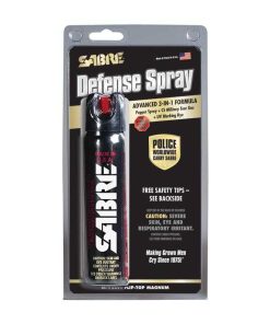 Sabre 3-In-1 Pepper Spray Magnum Tactical Size Unit Police Strength 4.36 Oz