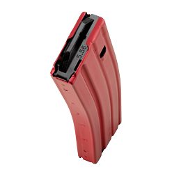 MAG DURAMAG 30RD 5.56 ALUM MAG RED