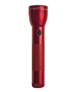 Maglite 2 Cell D  Ml300L Led Flashlight Red-Blister Pack