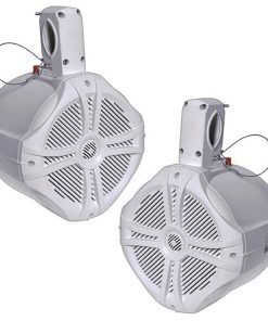 Power Acoustik Marine 6.5" Wake Tower Speaker White (Pair),1
