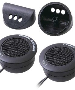 Power Acoustik 1" Tweeters (Sold In Pairs) Niobium 200Watts; 3-Way Mounting,1