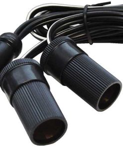 Nippon Cigarette Lighter Plug To 2 Female Jacks