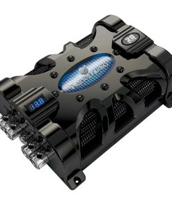 Planet 20 Farad Capacitor With Digital Voltage Display Blue Illumination