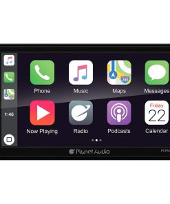 Planet Audio Double Din 6.75" Mechless Wireless Apple Car Play/Android Auto/AM/FM/USB/Aux/Bluetooth,1