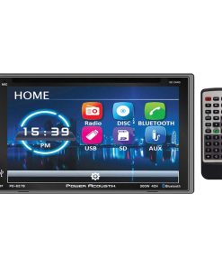 Power Acoustik D.Din 6.2" Am/Fm/Cd/Dvd/Bt With Capacitive Flat Glass Face,1