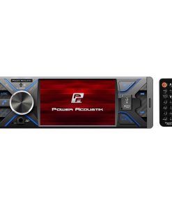 Power Acoustik 4.3? Single DIN MECHLESS Fixed Face Receiver with Bluetooth USB/SD Inputs and Remote