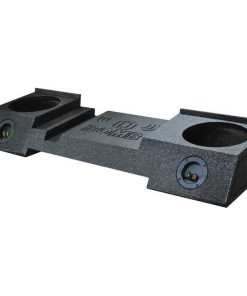 Qpower Dual 10" Box For Gmc Avalanche Bomb Under Seat Downfire,1