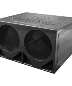 Qpower Dual 12" Woofer Box "Q Bomb" Turbo Ported,1