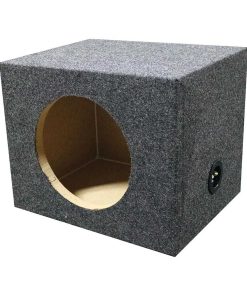 Empty Woofer Box 12" Square Qpower,1