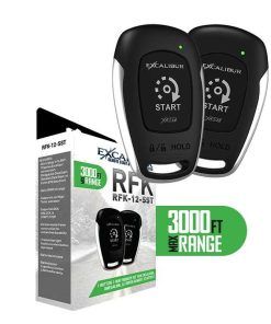 Omega MultiPurpose Remote Kit: 1 Way 1 Button RF Kit; 3000+ Feet Range Includes Antenna & 2 Remotes