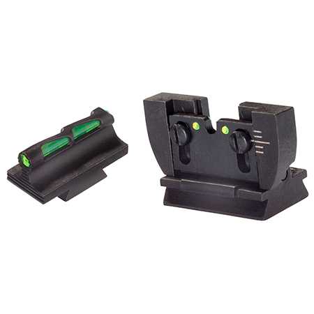 Hiviz Litewave Front Rear Sight Combo For Ruger 10/22 Standard Rifles W/18.5? Barrel Carbine & Take