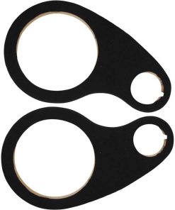 Pipeman'S Carpeted (1) 8" Wood Ring With (1) 2-7/8" Tweeter Opening  Sold In Pairs,1